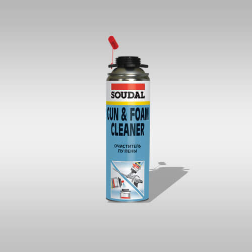 Alt Text очиститель монтажной пены Soudal Soudal GUN &#038; Foam  Cleaner Soudal GUN Foam Cleaner